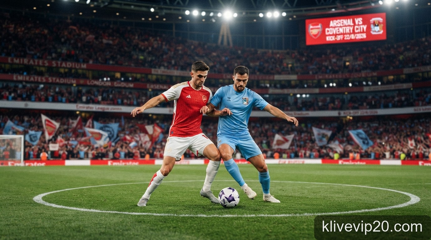 Lịch thi đấu vòng 1 Ngoại hạng Anh 2026/27: Arsenal đối đầu tân binh Coventry
